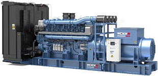 Дизельный генератор 2400 кВт (WPG3300*7/ KWE-3300)