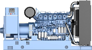Дизельный генератор 600 кВт (WPG660*76/ KWE-660)