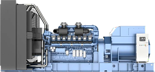 Дизельный генератор 1500 кВт (WPG2000-7/ KWE-2000)
